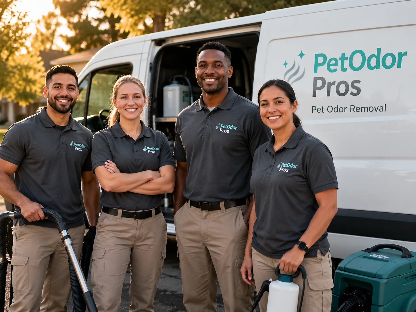 Pet Odor Removal team serving Hudson, MA
